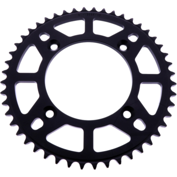 REAR SPROCKET ALUMINIUM 48 TOOTH PITCH 420 BLACK