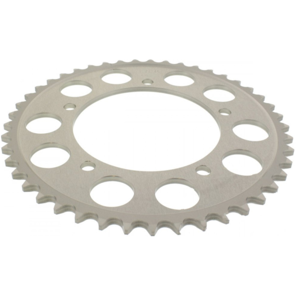 Kettenblatt Alu-Kettenrad 45Z Teilung 525 silber passend für Triumph Bonneville T100 Centennial 800 908MD 2002, 34 PS, 25 kw