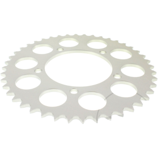 Alu chain wheel 44T pitch 520 silver Esjot insidedu 513220844 fitting for Aprilia RSV4  1000 RKA00/RKC01 2010, 180 PS, 132 kw