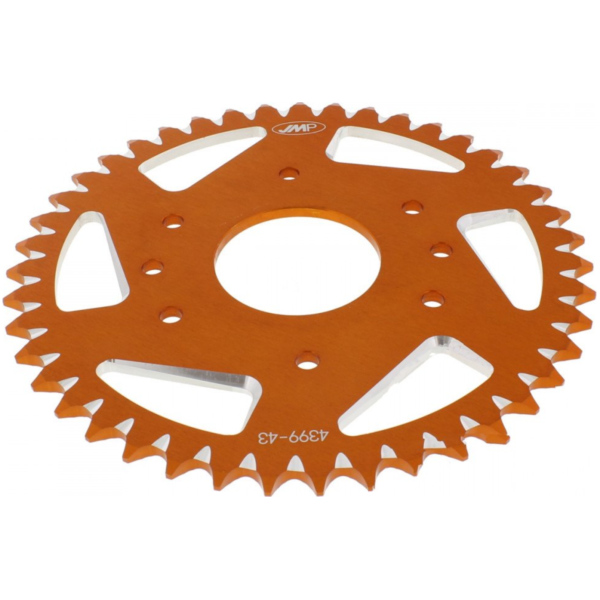 Alu chain wheel 43T pitch 520 orange