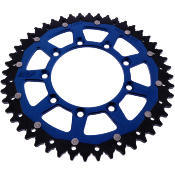 REAR SPROCKET DUAL 48 TOOTH PITCH 520 BLUE 2580