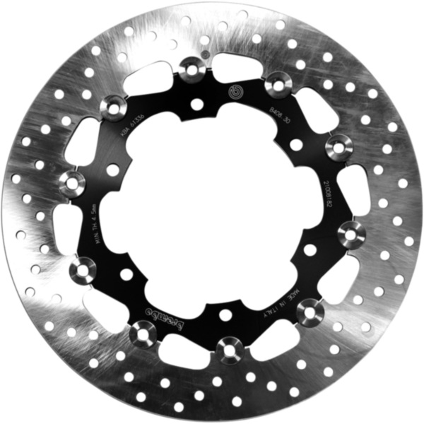 BRAKE DISC BREMBO 0871 fitting for Yamaha YZF-R6  600 RJ031 2000, 120 PS, 88 kw