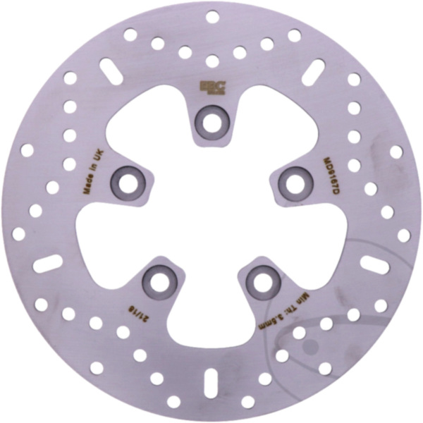 Bremsscheibe EBC Stahl rostfrei 1268131
