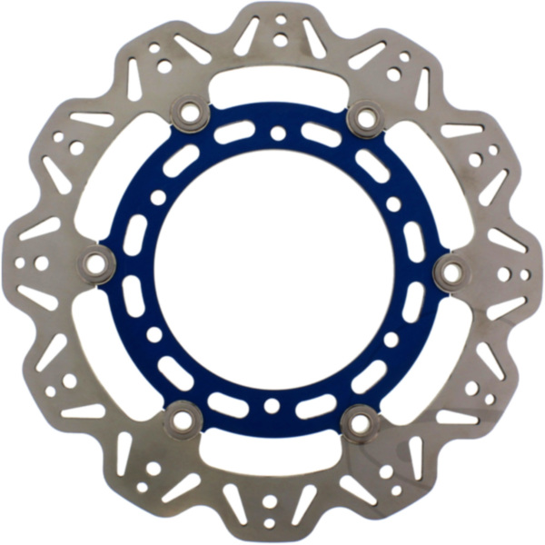 Brake disc front ebc VR2074BLU fitting for Yamaha YZF-R6  600 RJ031 2000, 120 PS, 88 kw