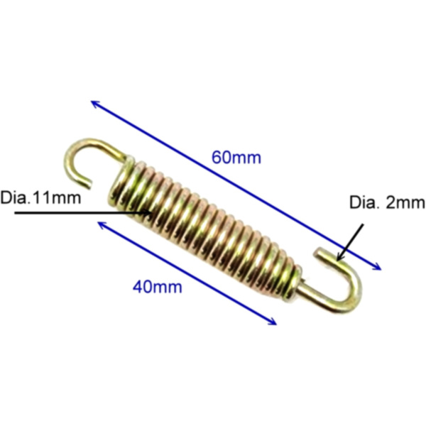 EXHAUST SPRING JMP 0000