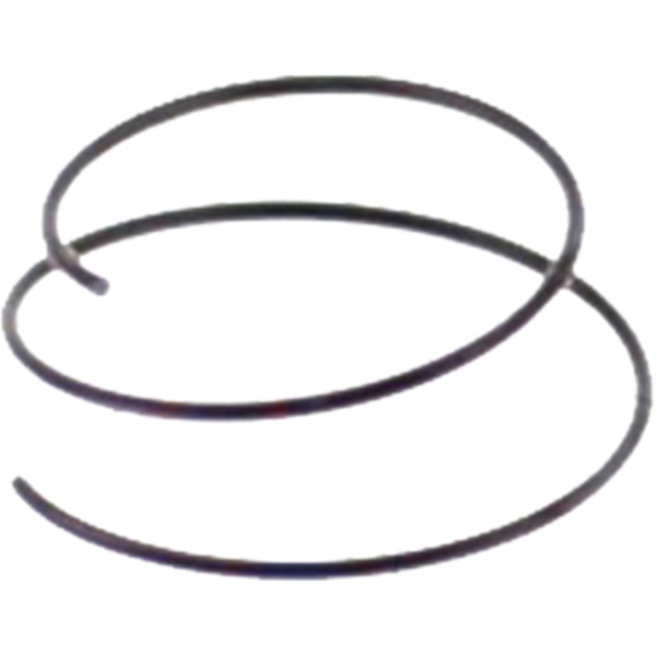 Spring for rebound damping