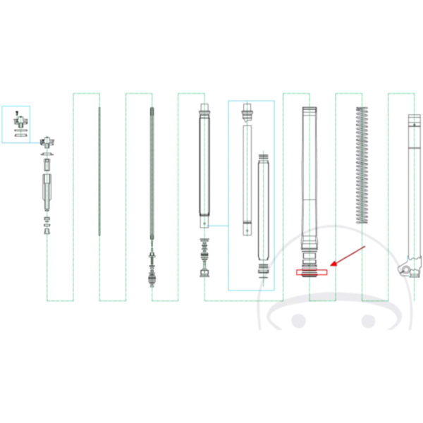 Circlip for fork kyb_2