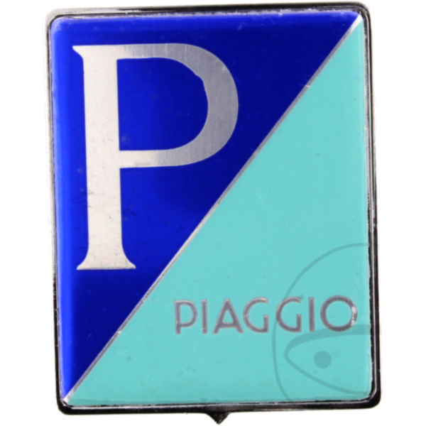 EMBLEM for: Piaggio fitting for Vespa PK Automatik E-Starter 125 VAM1T 1984, 8 PS, 6 kw