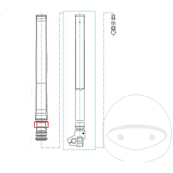 Gleitb kit fork kyb 110044300402_1