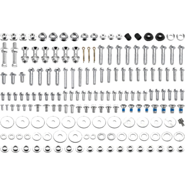 Jmp assorted fastener kit 169 pieces fitting for Suzuki RM-Z  450 RL42A 2008, 57 PS, 42 kw