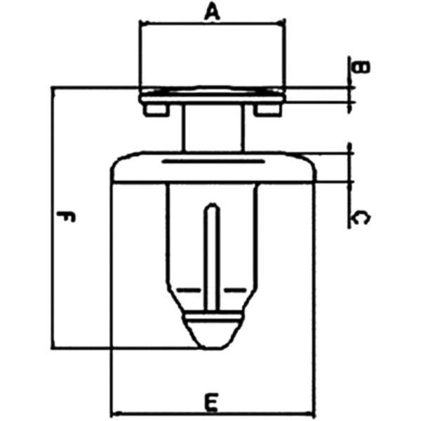 Rotating push rivet RVTPT03_1