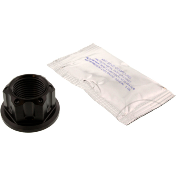 Axle nut jmp LSSNUT18150002BK fitting for Honda NT Deauville 650 RC47A 1998, 56 PS, 41 kw