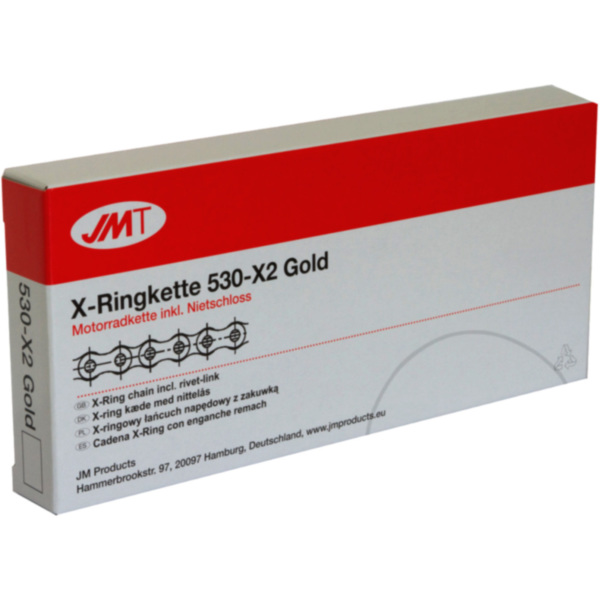 Jmt x-ring 530x2 gold 106