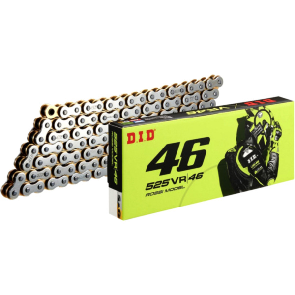 Motorradkette DID X-Ringkette 525VR46/118