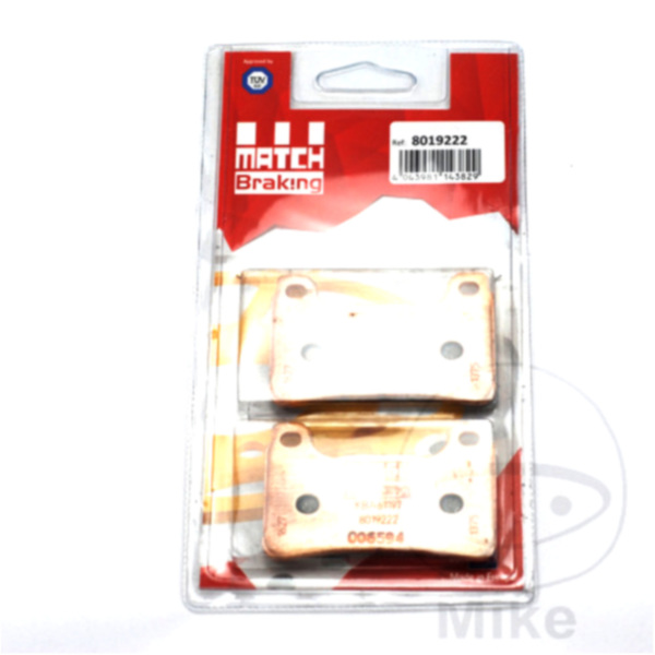 Brake pads sintered match braking 1137577_1