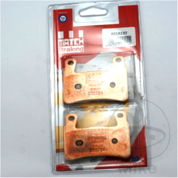 Brake pads sintered match braking 1137570_1