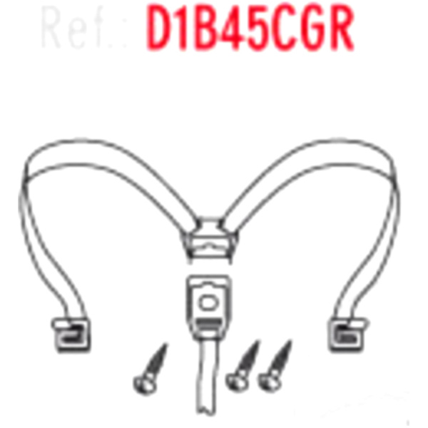 Ersatzspannbänder Shad D1B45CGR