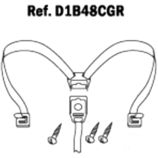 Ersatzspannbänder Shad D1B48CGR
