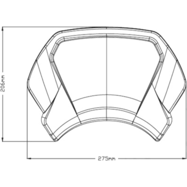 Race number plate puig 9800N_1