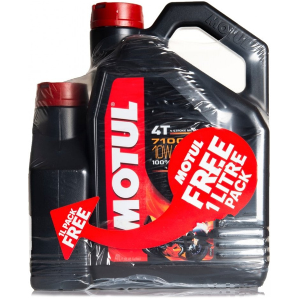 Motoröl 10W40 4T 4+1 Liter Motul