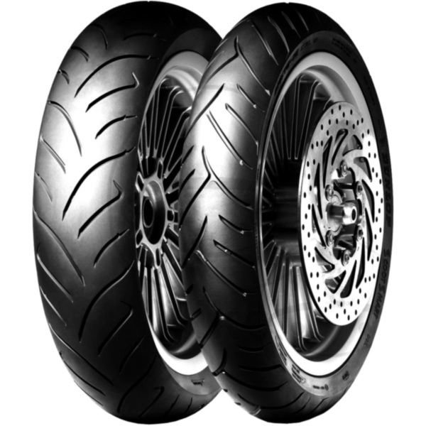 110/90-13 56PTL SCOOTSMAR Tyre Dunlop SCOOTSMART fitting for Aprilia Atlantic  125 SPD00 2011, 13,6 PS, 10 kw