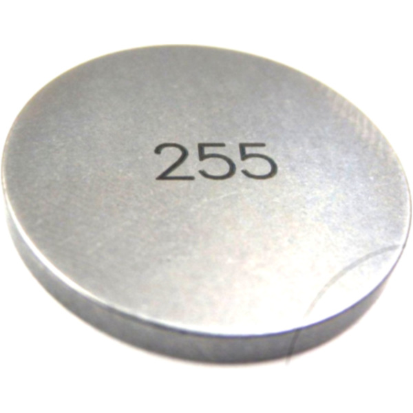 Valve shim 25 mm 2.55 fitting for Triumph Bonneville T100 Centennial 800 908MD 2002, 34 PS, 25 kw