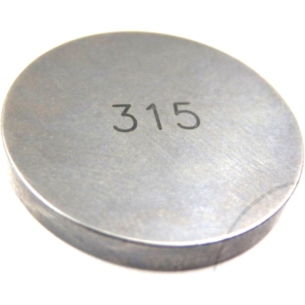 Valve shim 25 mm 3.15 fitting for Triumph Bonneville T100 Centennial 800 908MD 2002, 34 PS, 25 kw
