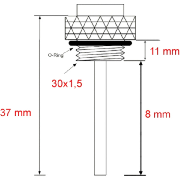 Öltemperatur Direktmesser JMP 30X1.5 mm Alternative: 7091077_2