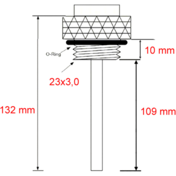 Öltemperatur Direktmesser JMP 23X3MM Alternative: 7091390_2