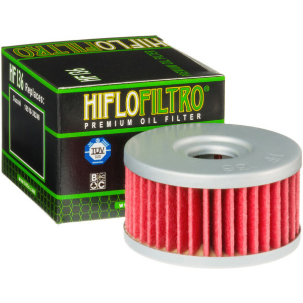 HIFLOFILTRO Ölfilter - HF136 für Suzuki DR250, DR350, DR400 Beta ALP2004T