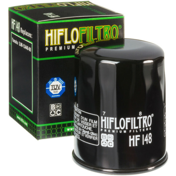 HIFLOFILTRO Oil Filter - HF148 for TGB AVENGER400, AVENGER500, BLADE400 Yamaha FJR1300