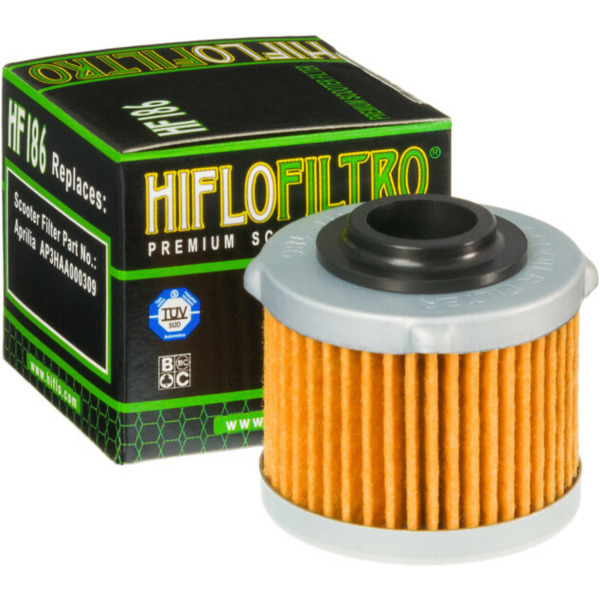 HIFLOFILTRO Ölfilter - HF186 für: Aprilia Scarabeo für SCARABEO125, SCARABEO200