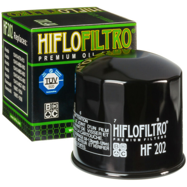 HIFLOFILTRO Ölfilter - HF202 für Honda CBX750F, VF1000F, VF1000R Kawasaki GPZ500, LTD450, VULCAN700
