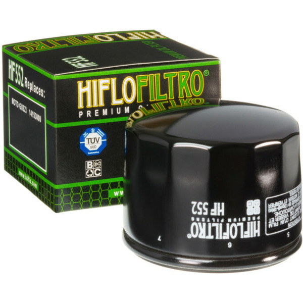 HIFLOFILTRO Oil Filter - HF552 for Moto Guzzi 1000MILLEGT, 1000S, 1000SP