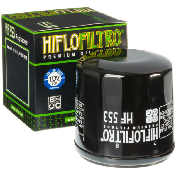 HIFLOFILTRO Ölfilter - HF553 BENELI für Benelli TNT1130, TNT899, TORNADO3900