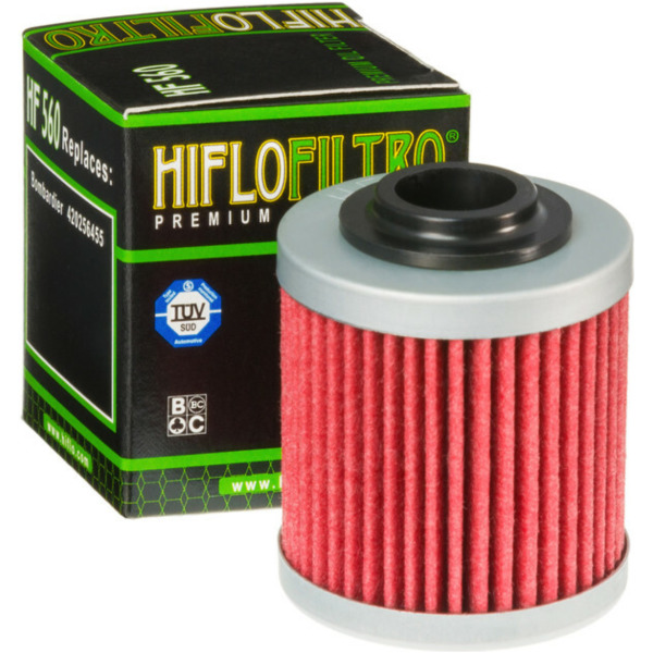 HIFLOFILTRO Oil Filter - HF560 for: CAN-AM for CAN AM DS450