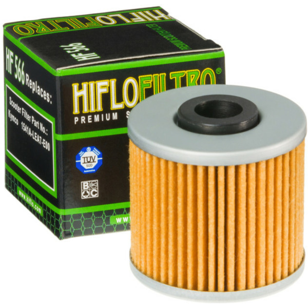HIFLOFILTRO Ölfilter - HF566 für Kymco DOWNTOWN/SUPERDINK125, DOWNTOWN300, G-DINK300 Kawasaki J125, J300
