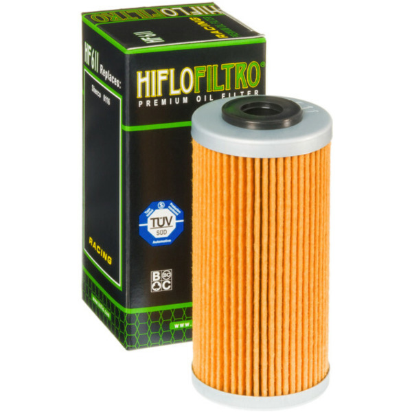HIFLOFILTRO Oil Filter - HF611 for Sherco, Husqvarna, BMW