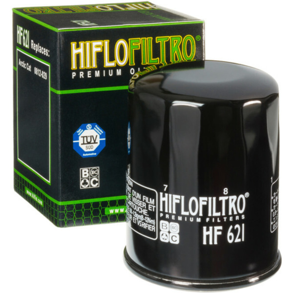 HIFLOFILTRO Oil Filter - HF621 Arctic Cat for 1000MUDPRO, 366, 500