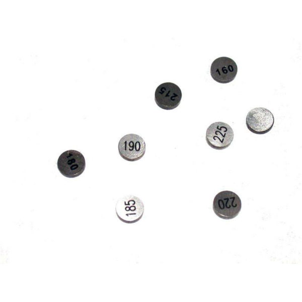 HOT CAMS Ventilscheiben Ø8,90x2,12mm - Set mit 5 Stk.