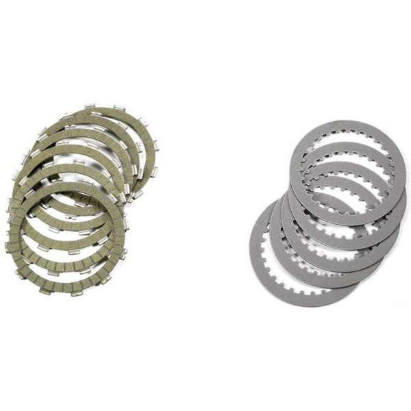 NEWFREN Kupplungsstahlscheiben + Kupplungsreibscheibe Racing - für: Yamaha TDR/DT125 für DT200, TDR125, TZR125 passend für Yamaha DT  125 4BL 1995, 12 PS, 9 kw