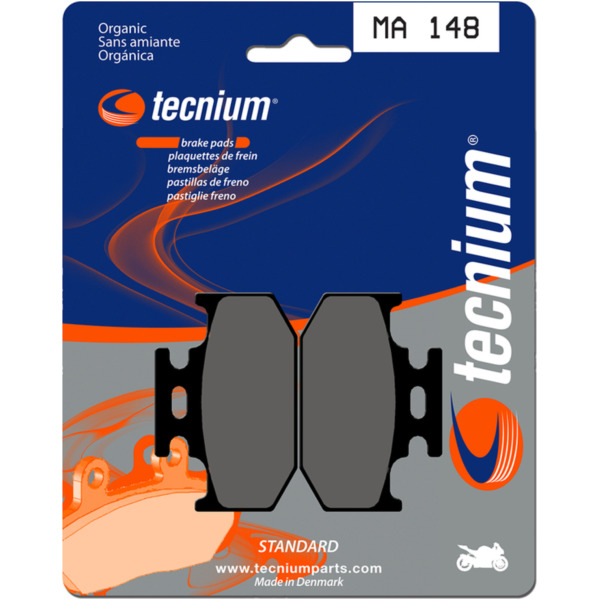 TECNIUM Street Organische Bremsbeläge - MA148 für Suzuki DR350, DR650