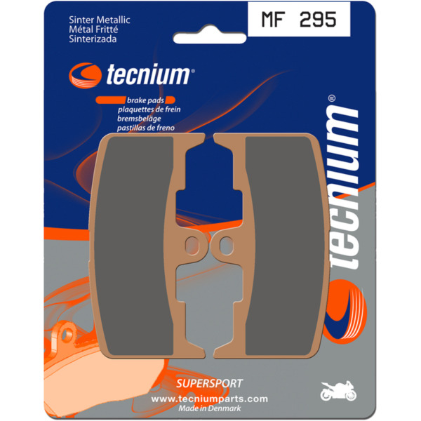 TECNIUM Street Performance Sintered Metal Brake pads - MF295 for: Buell XB12RFIREBOLT, XB12SLIGHTNING, XB12XULYSSES