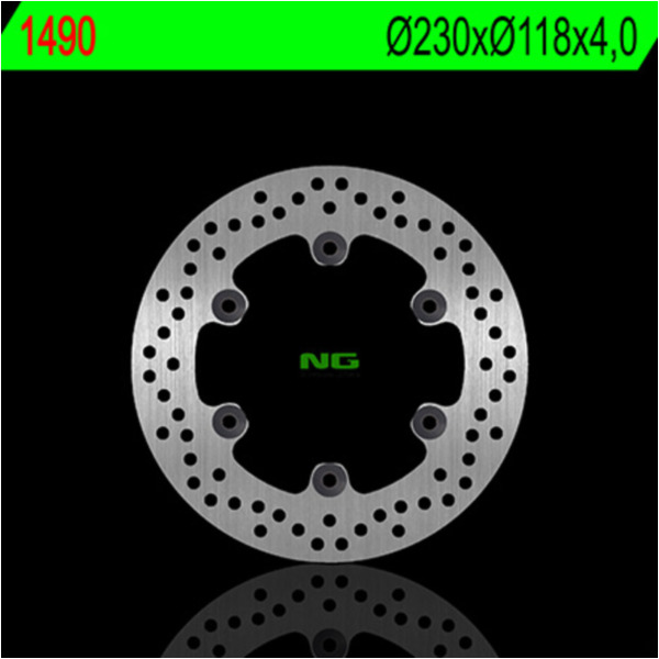 NG BRAKES Fix Brake Disc - 1490 for Yamaha MT-125, YZF-R125