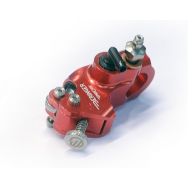 BERINGER Aerotec® Radial Clutch Master Cylinder Ø17,5mm Integrated Reservoir Red (Without Lever) for Yamaha MAJESTY400, T-MAX500 Honda FJS400SILVERWING