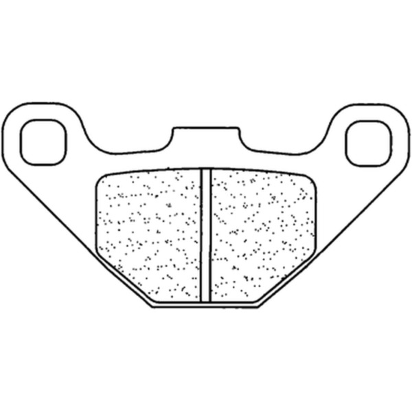 CL BRAKES Off-Road Sintermetall Bremsbeläge - 2306EN10 für Kawasaki KDX200, KL250, KLR250 KTM 125GS, 125MX, 250GS