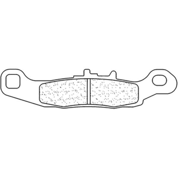 CL BRAKES Off-Road Sintermetall Bremsbeläge - 2750MX10 für Kawasaki KX100, KX80, KX85 Suzuki RM100, RM85