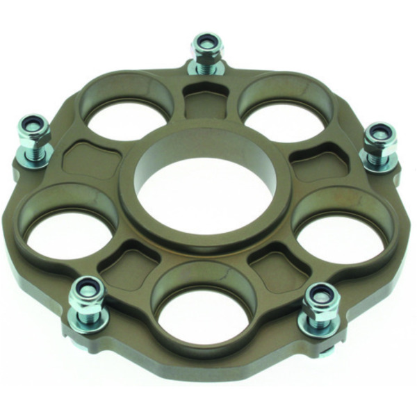 AFAM Kettenradträger hinten - Typ 51608/51607 für Ducati 1000MONSTER, 1000MULTISTRADA, 1100HYPERMOTARD passend für Ducati Monster  800 M414AA/M421AA/M422AA 2007, 77 PS, 57 kw