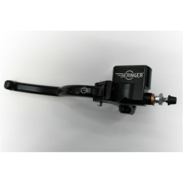 BERINGER Classic Axial Clutch Master Cylinder Ø20,5mm Integrated Reservoir Black (Axial Type A Lever - 16cm Black) for Kawasaki, Yamaha, Suzuki fitting for Kawasaki VN Mean Streak 1500 VNT50PPA 2003, 72 PS, 53 kw