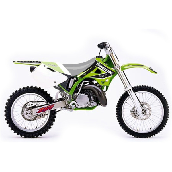 BLACKBIRD Dream Graphic 4 Deko-Kit für Kawasaki KX125/250 KX250 2410N